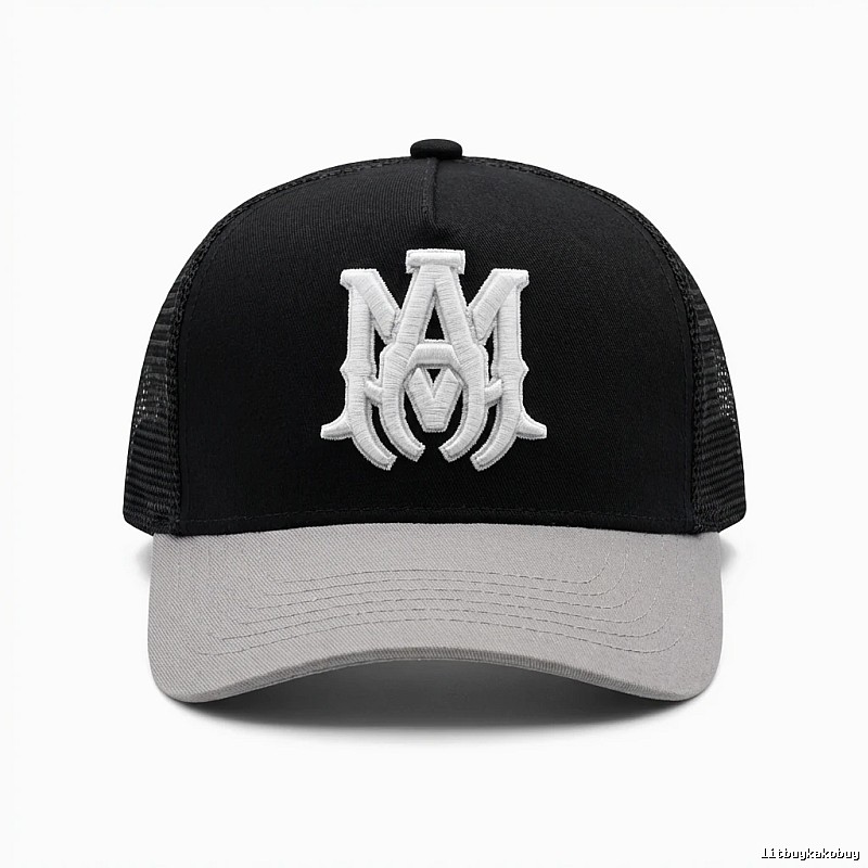 AMIRI Embroidered Trendy and Cool Black Hat