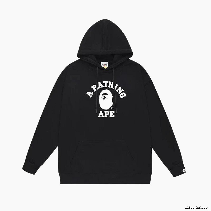 Bape Ape Head Simple Black Sweatshirt