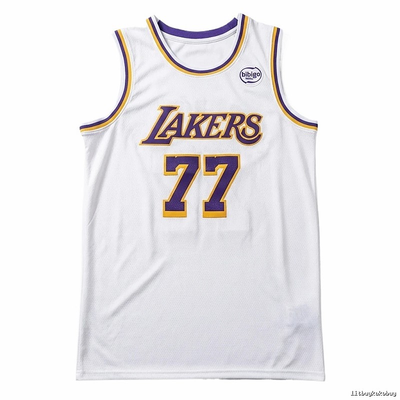Bibigo Doncic-style white jersey