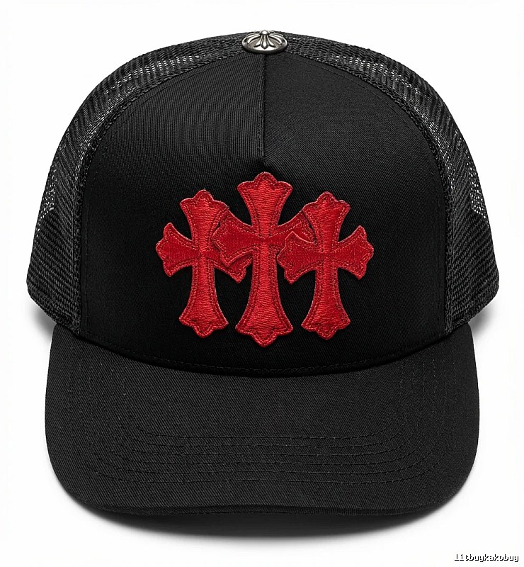 Chrome Hearts Cross Cool Black Hat