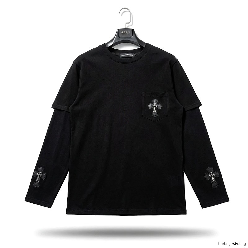 Chrome Hearts Cross Dark Style Top