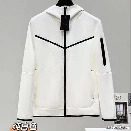 Classic White zip hoodie White Full Zip for Daily Styling