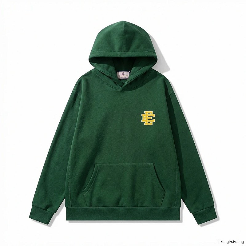 Eric Emanuel American retro green sweatshirt