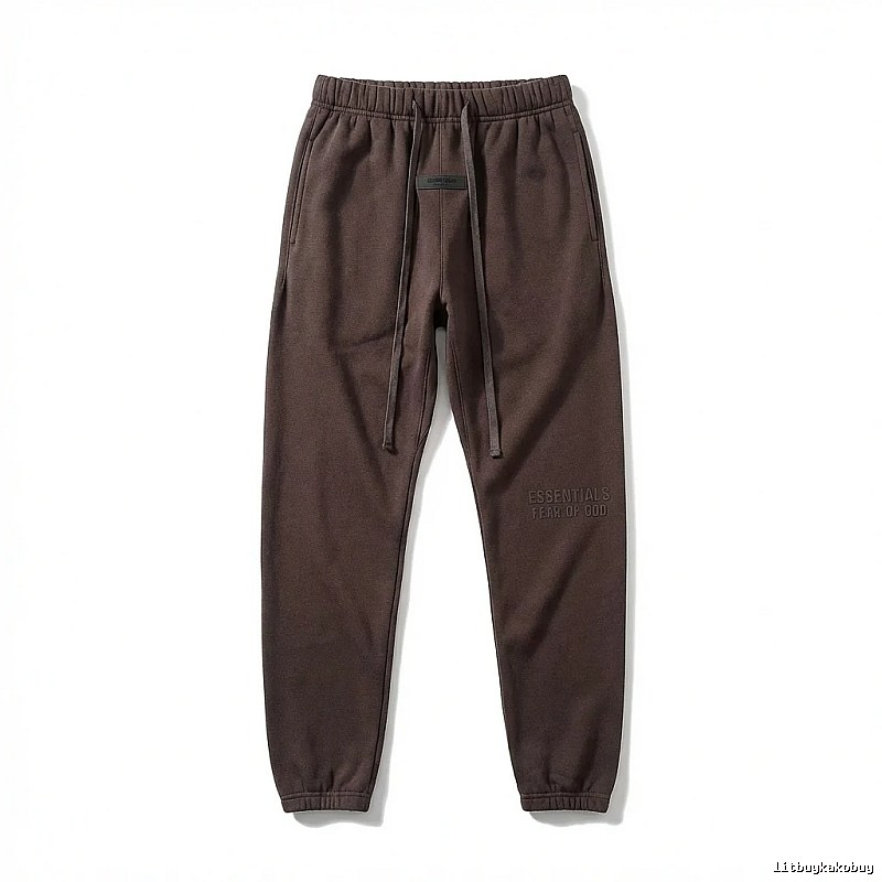 ESSENTIALS Casual Dark Brown Sweatpants
