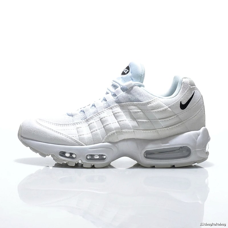 Nike Air Max 95 White Retro Athletic Shoes