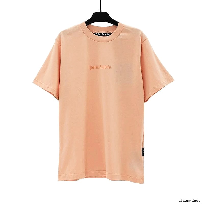 Palm Angels Statement Logo T-shirt White Palm Tree for Easy Pairing