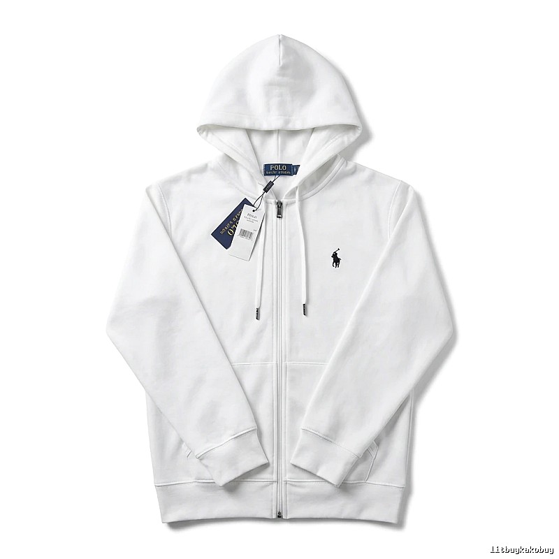 Ralph Lauren basic casual white sweatshirt