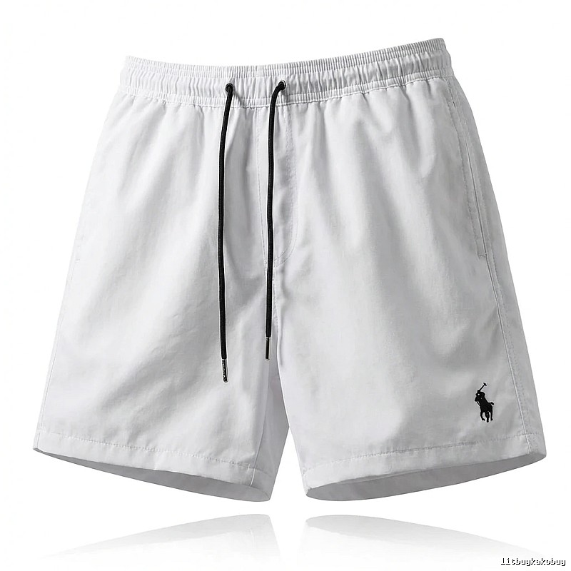 Ralph Lauren minimalist style white shorts