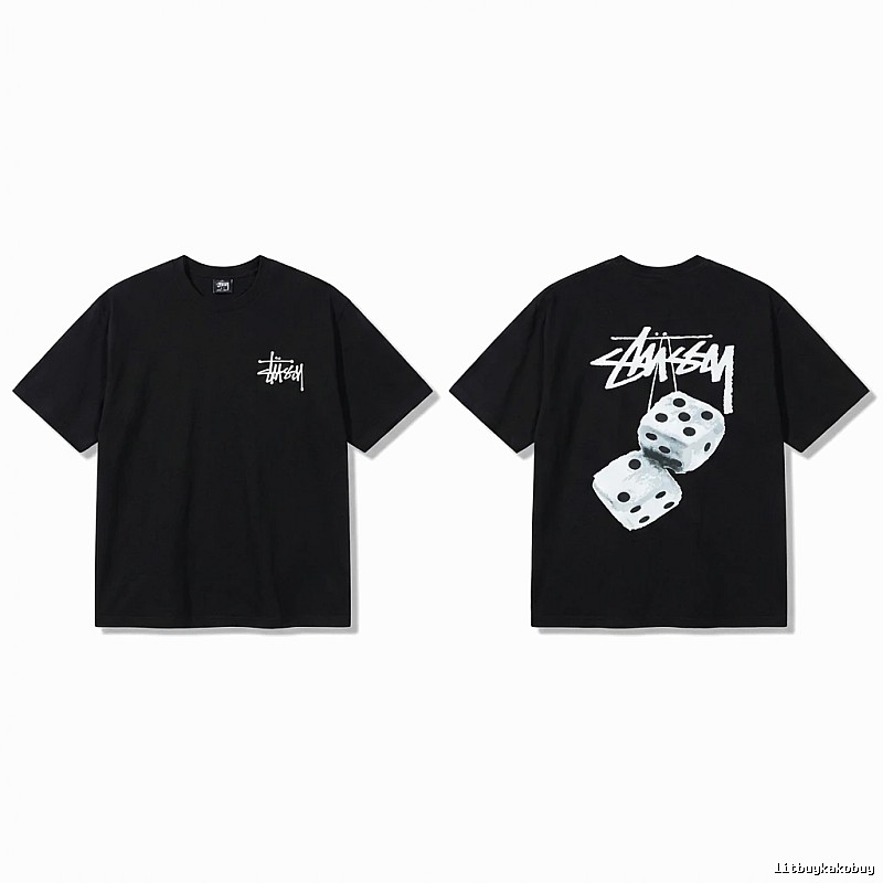 Stussy Dice Style Black T-shirt