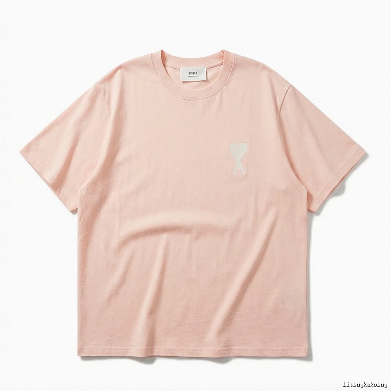 AMI Basic Pink T-shirt