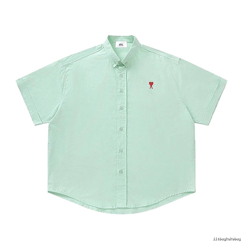 AMI Embroidered Love Shirt