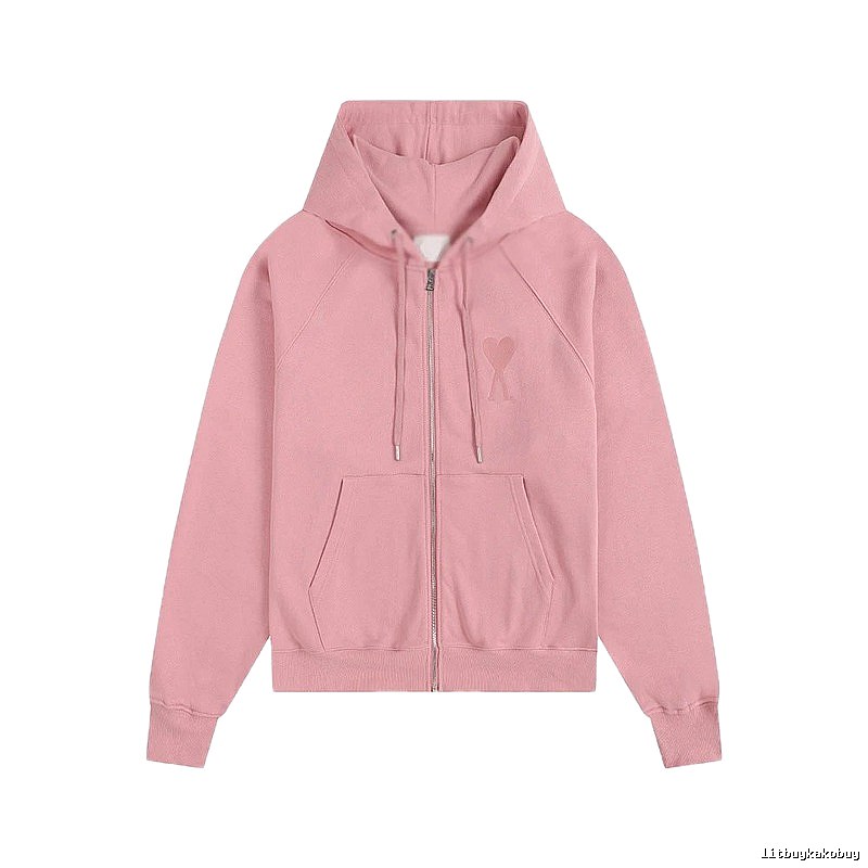 AMI Love Series Pink Hoodie