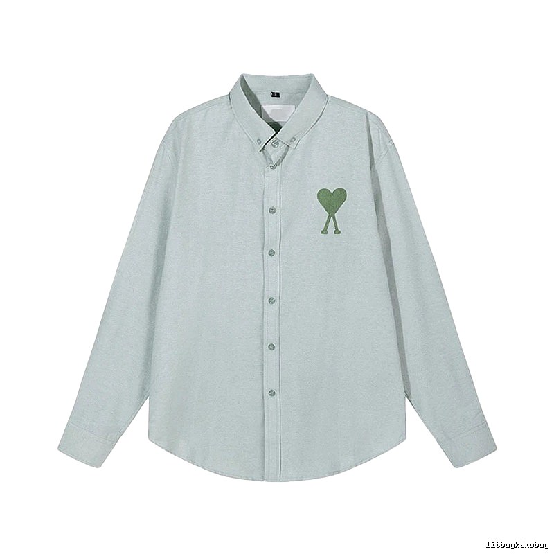 AMI Love Simple Style Grey Shirt