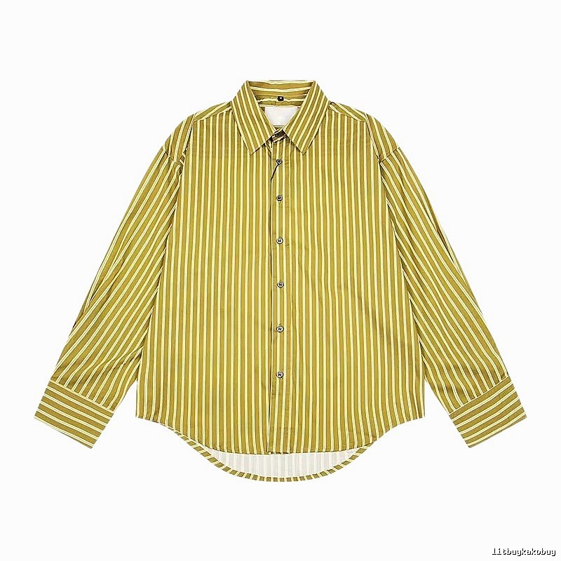 AMI striped retro-style shirt