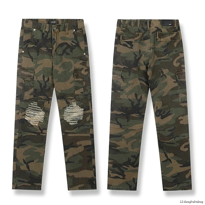 AMIRI camouflage-style work pants