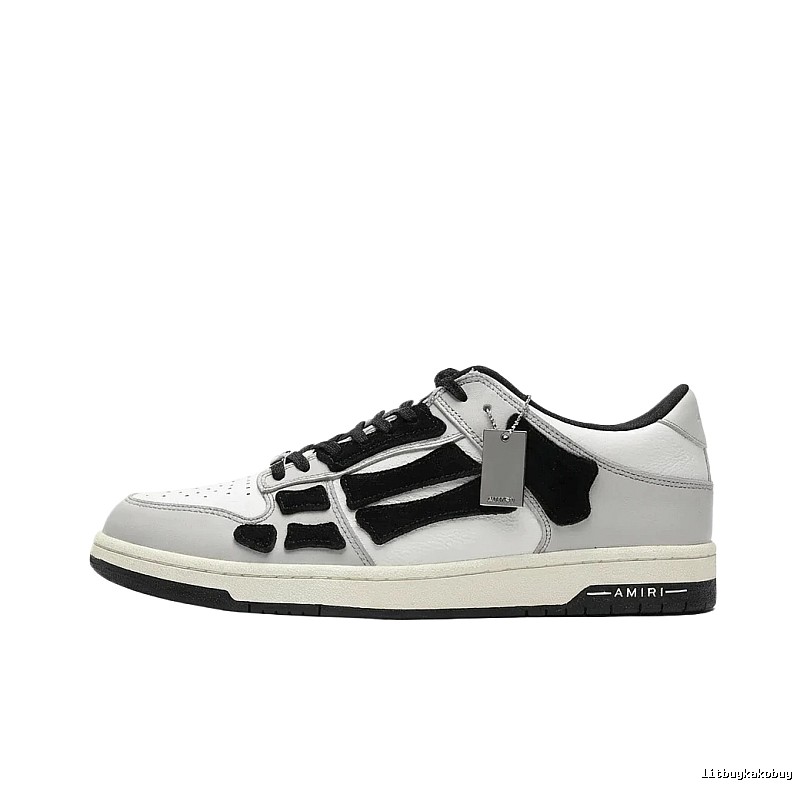 AMIRI Retro Black and White Sneakers