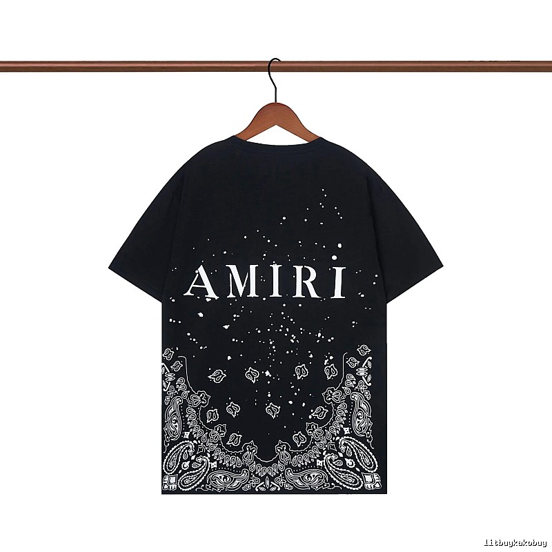 Amiri Weekend Graphic T-shirt White Blue Amiri for Seasonal Looks
