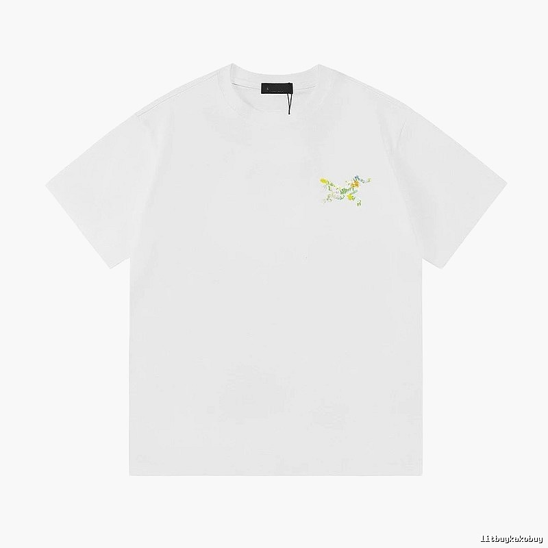 Arc'teryx Floral Print Outdoor Style White T-Shirt
