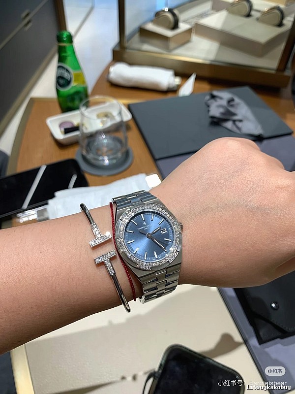 Audemars Piguet Watch with Blue Dial Luxury-style Watch on Detail