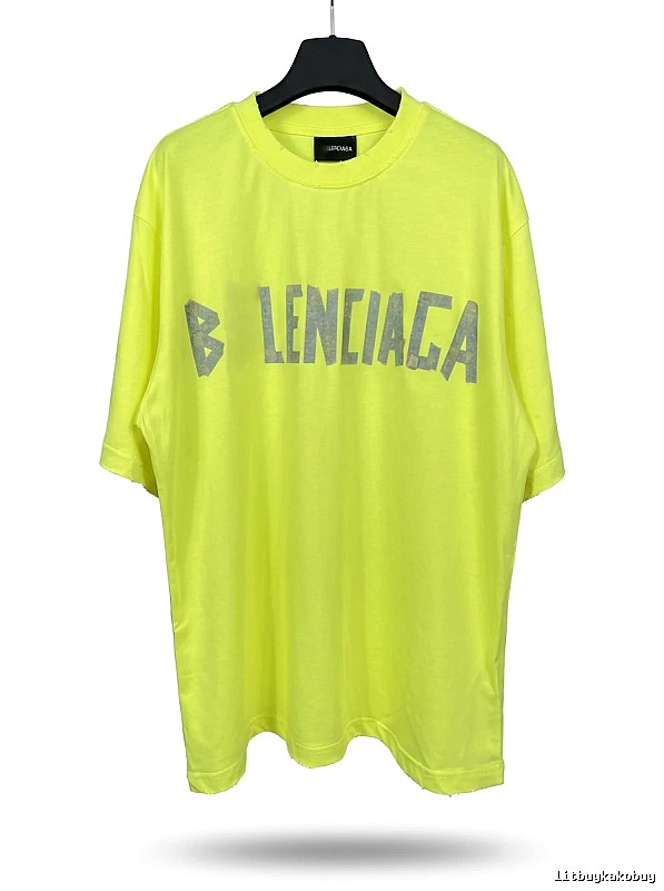 Balenciaga fluorescent style T-shirt