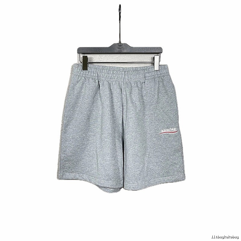Balenciaga grey sports shorts