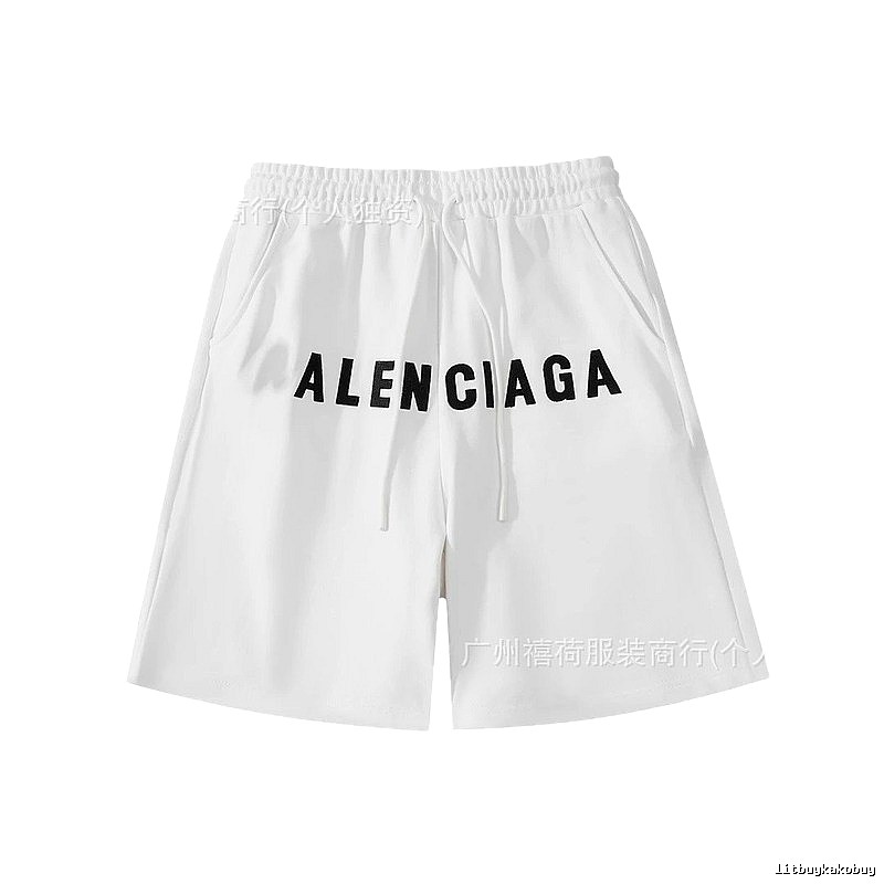 Balenciaga letter-style shorts