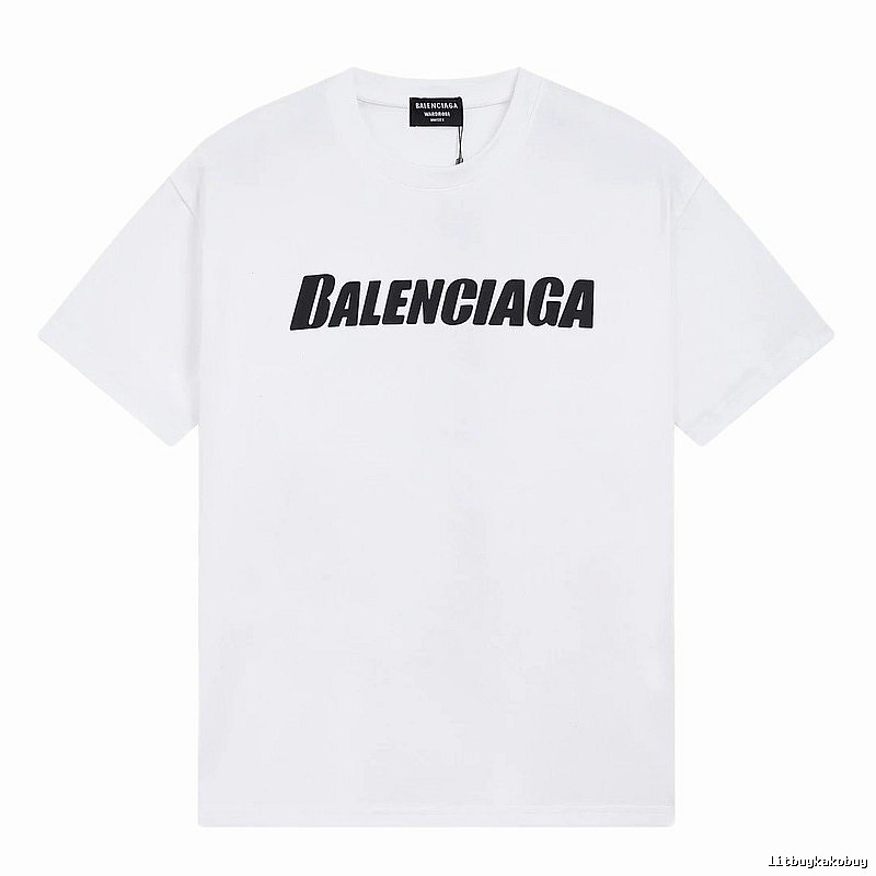 Balenciaga minimalist white T-shirt