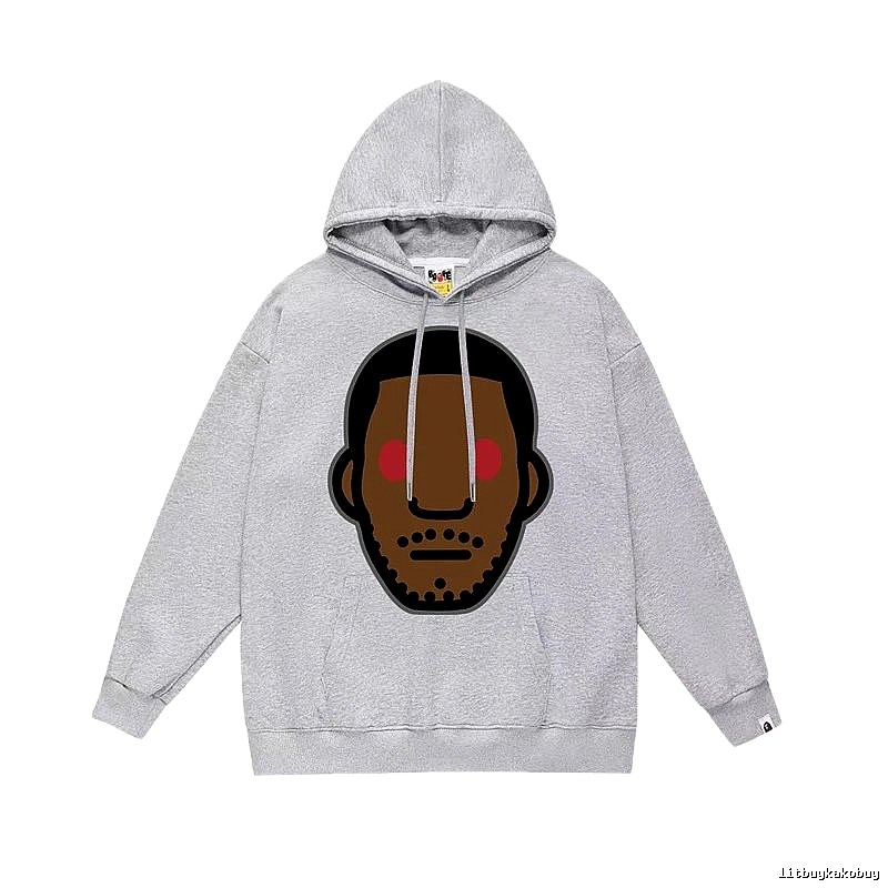 Bape Ape Grey Hoodie