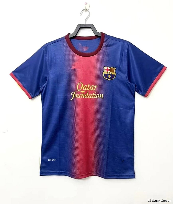 Barcelona Gift Ready Retro soccer jersey Blue Red Barcelona with Fresh Pattern