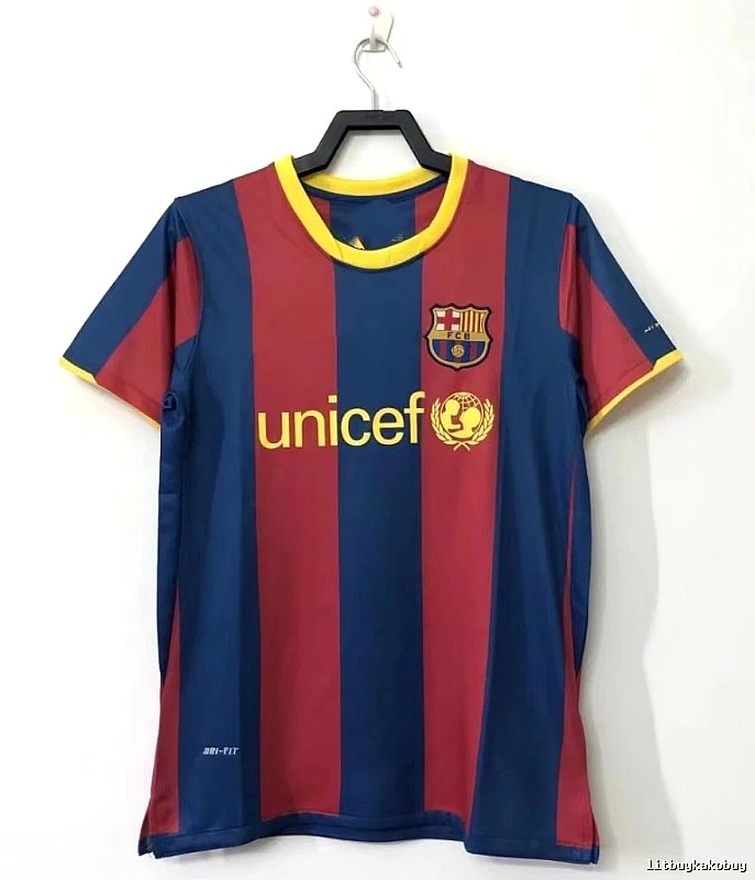 Barcelona Weekend Retro soccer jersey Blue Red Barcelona for Weekend Wear