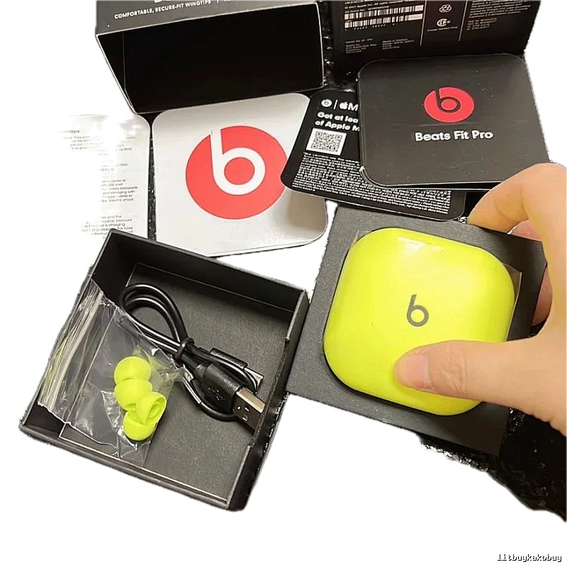 Beats Fit Pro Earbuds in Volt Yellow