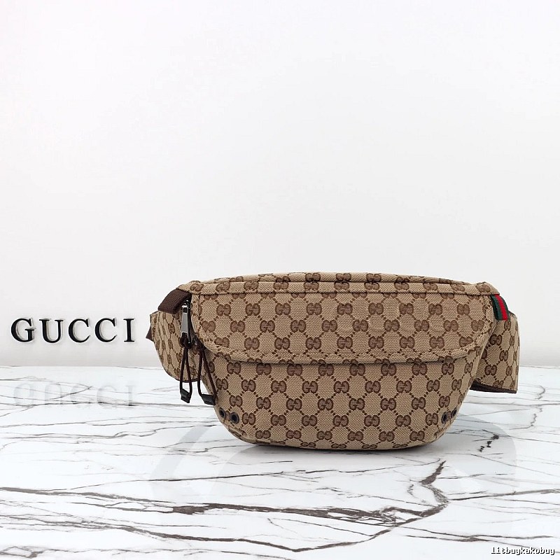 Beige GG Waist Bag Gucci Waist Bag for Daily Rotation