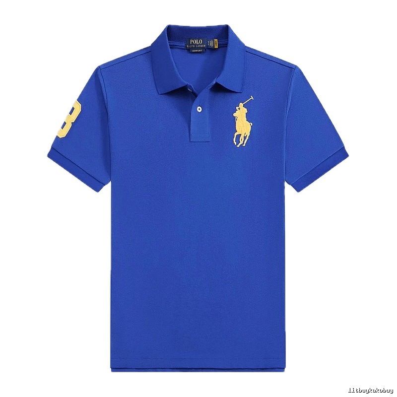 Blue polo shirts of Ralph Lauren Polo series