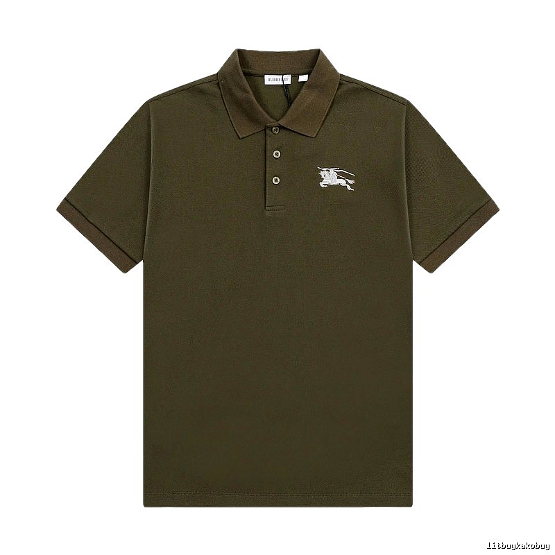 Burberry's retro-style polo shirt with the knight logo