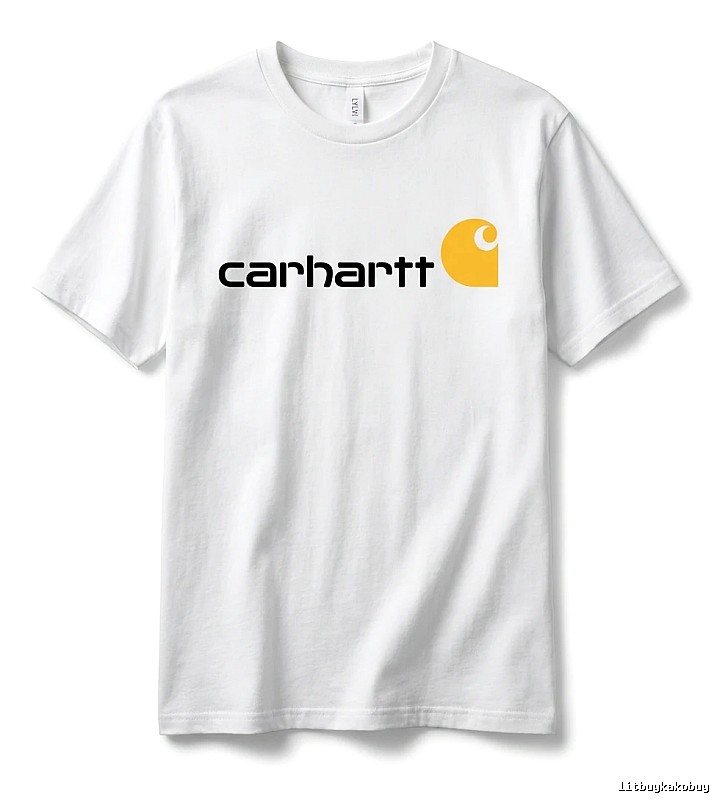 Carhartt Classic Simple Style White T-shirt