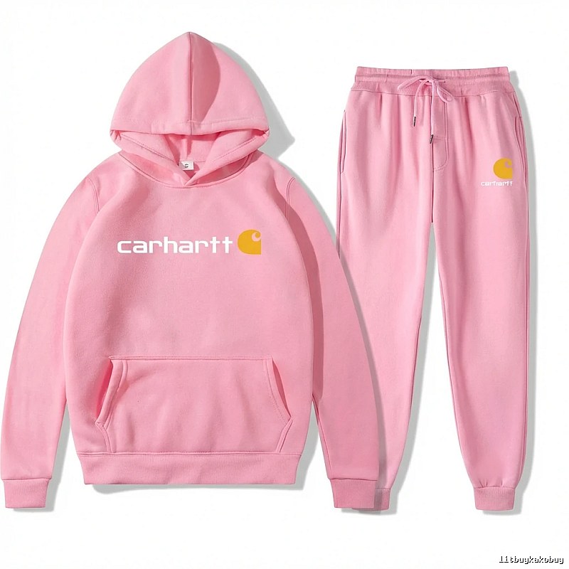Carhartt Pink Trendy Sportswear Set