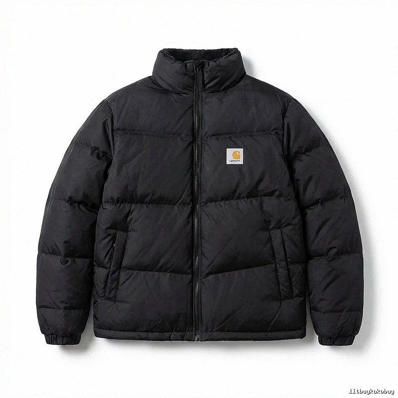Carhartt warm black down jacket