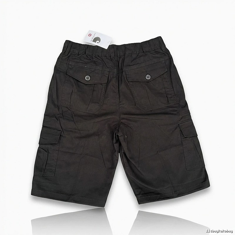 Carhartt workwear style black shorts