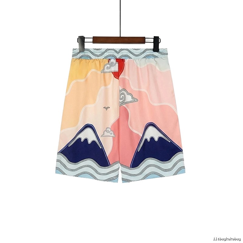 Casablanca Japanese-style and wind colorful shorts