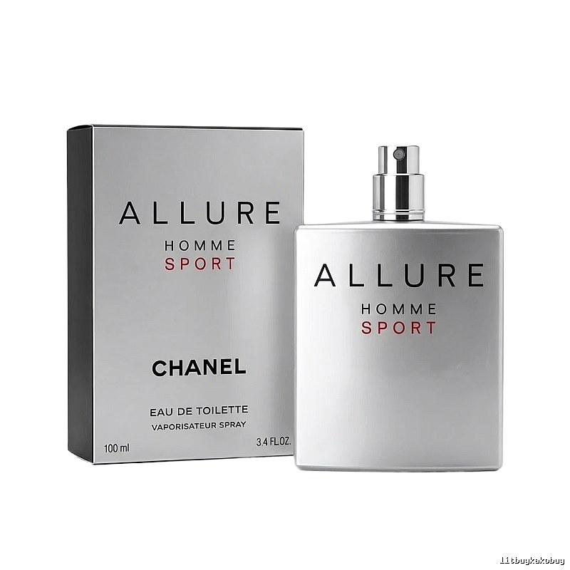 Chanel ALLURE series silver men's perfume