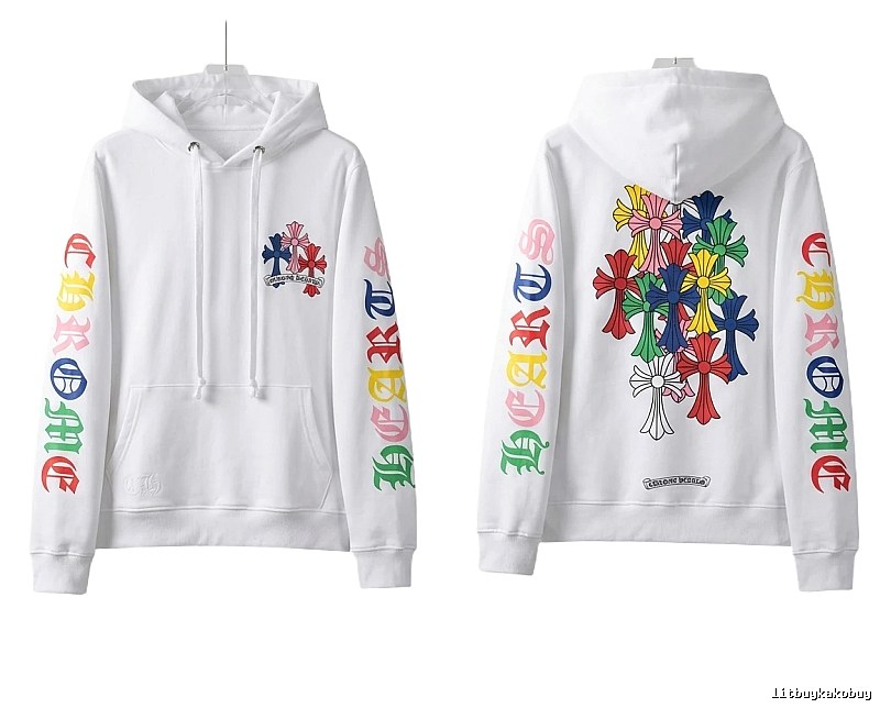 Chrome Hearts Colored Cross Hoodie