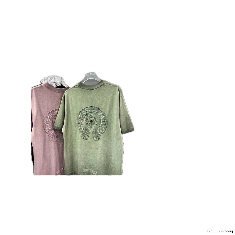 Chrome Hearts Cross Street Style Multi-color Short-sleeve T-shirt