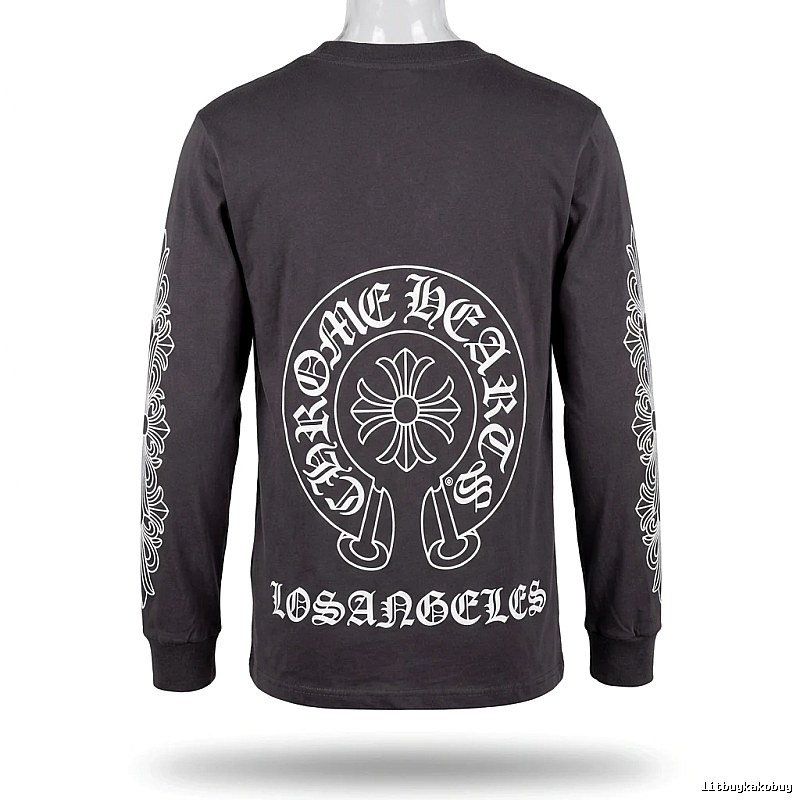 Chrome Hearts Print Dark Style Long-sleeve