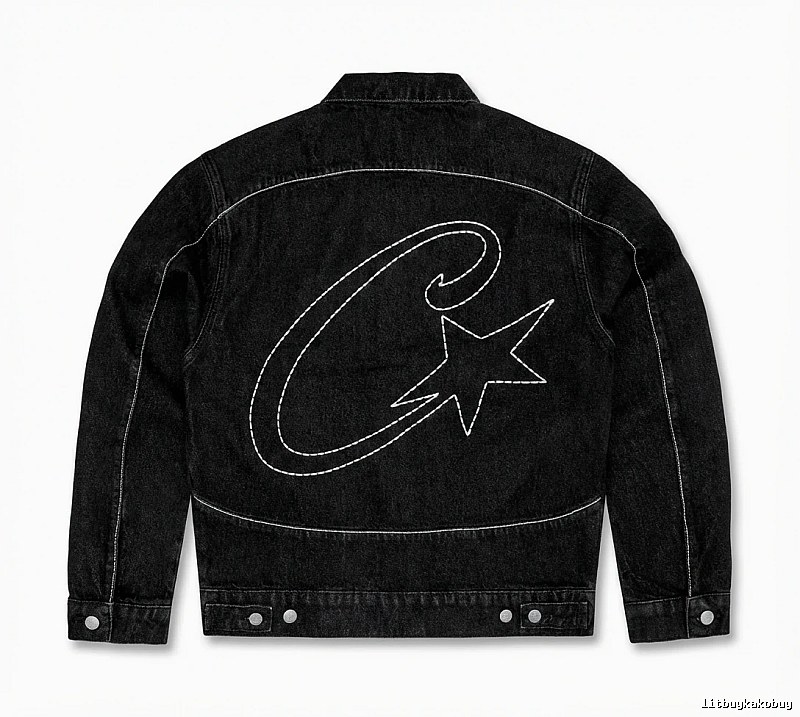 Corteiz black denim jacket