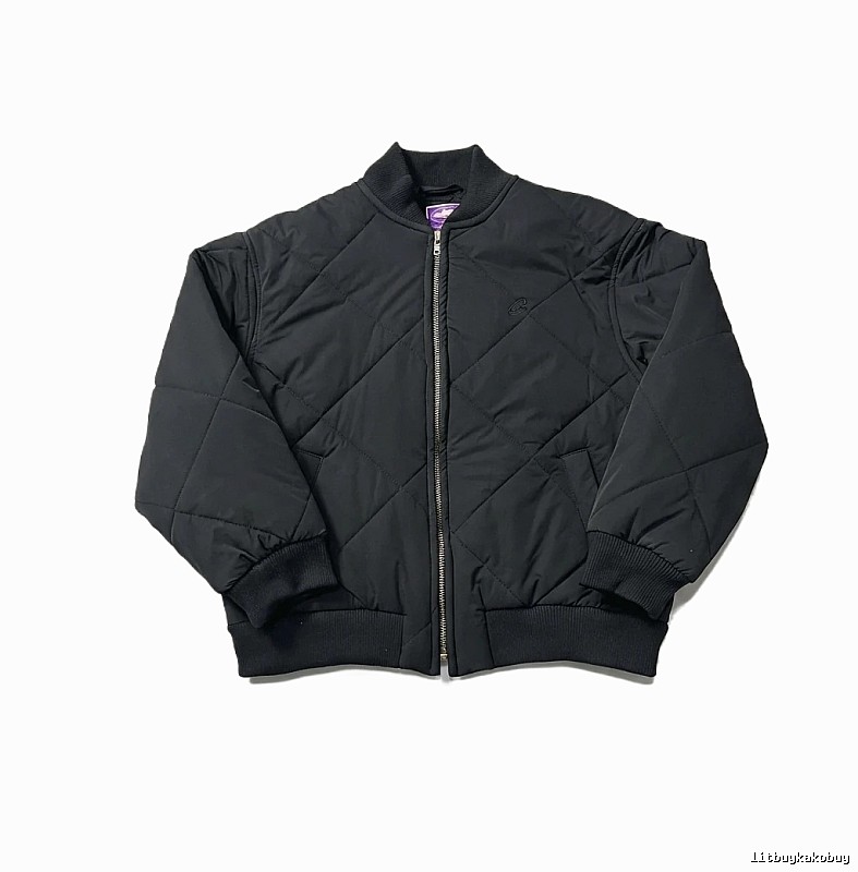 Corteiz black quilted jacket