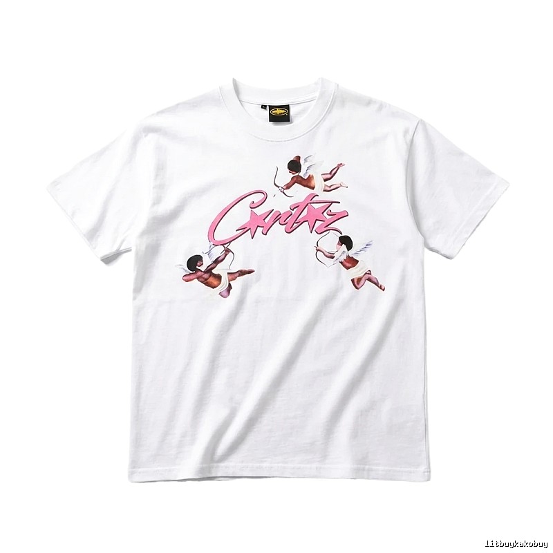 Corteiz Cupid Print White T-shirt