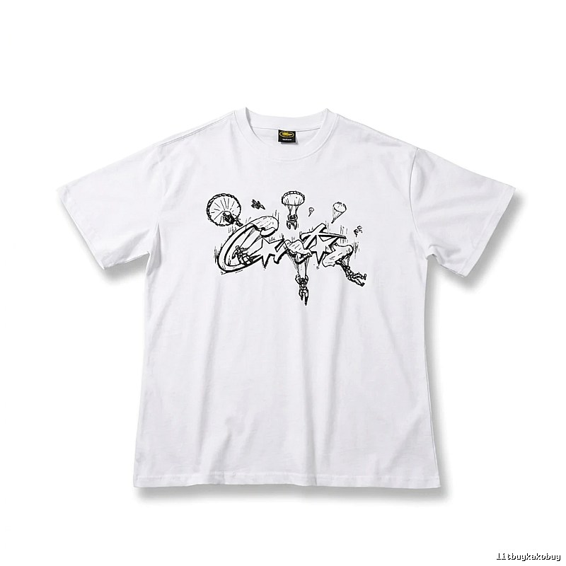 Corteiz Graffiti-style White T-shirt