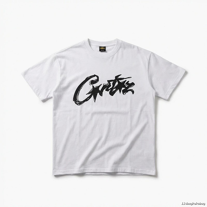 Corteiz Graffiti Style White T-shirt