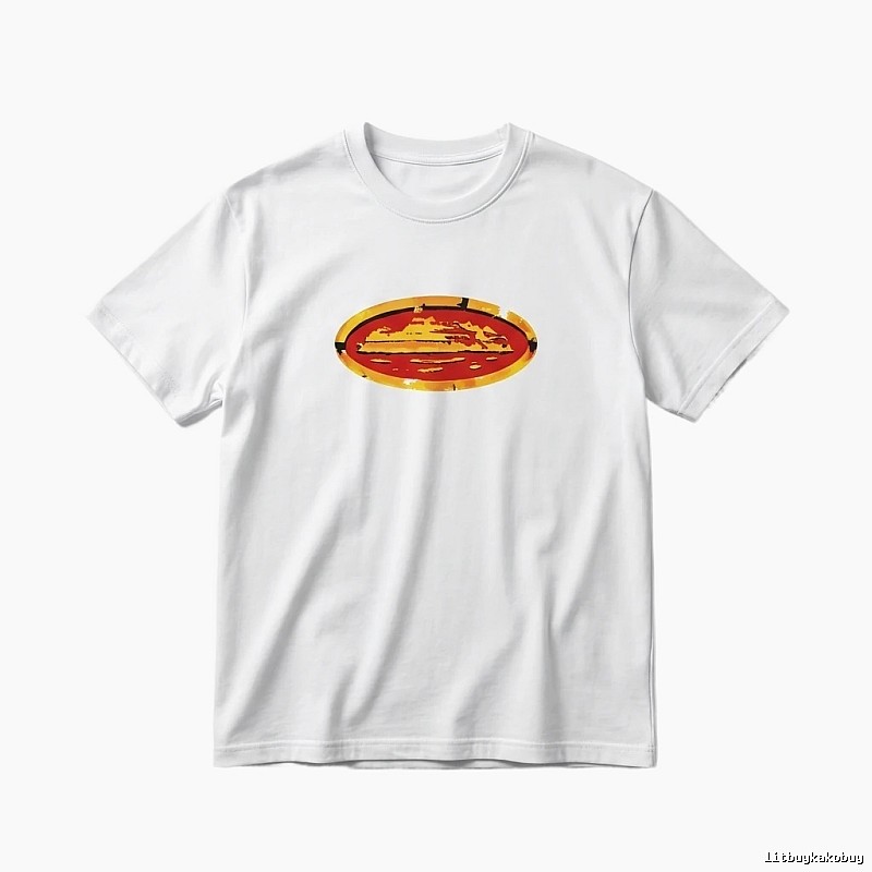 Corteiz Printed Trendy Brand White T-shirt