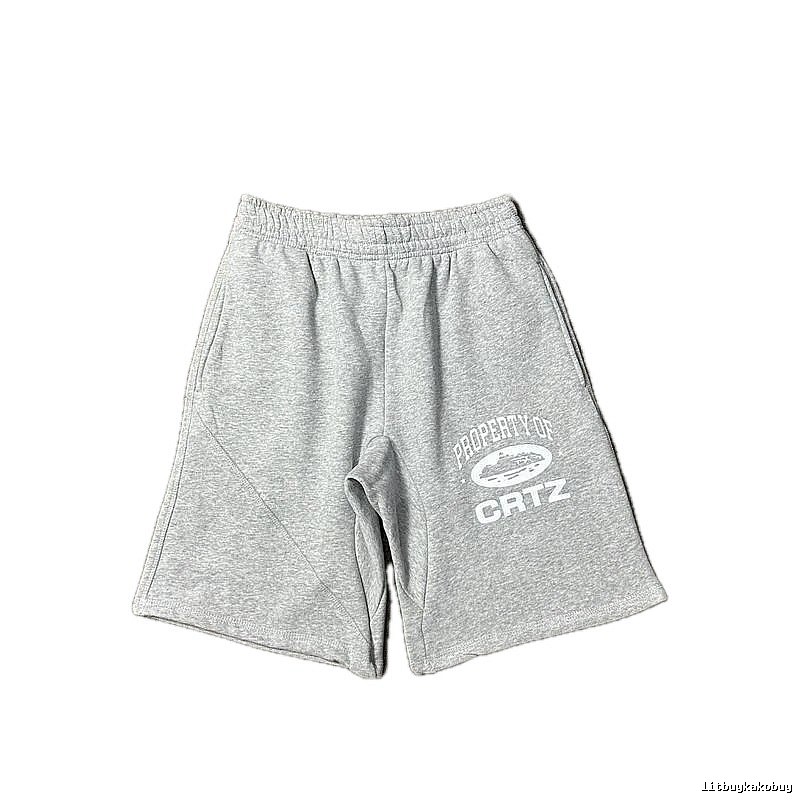 Corteiz sporty grey shorts